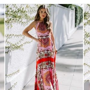 Woman’s Beautiful Long Dress